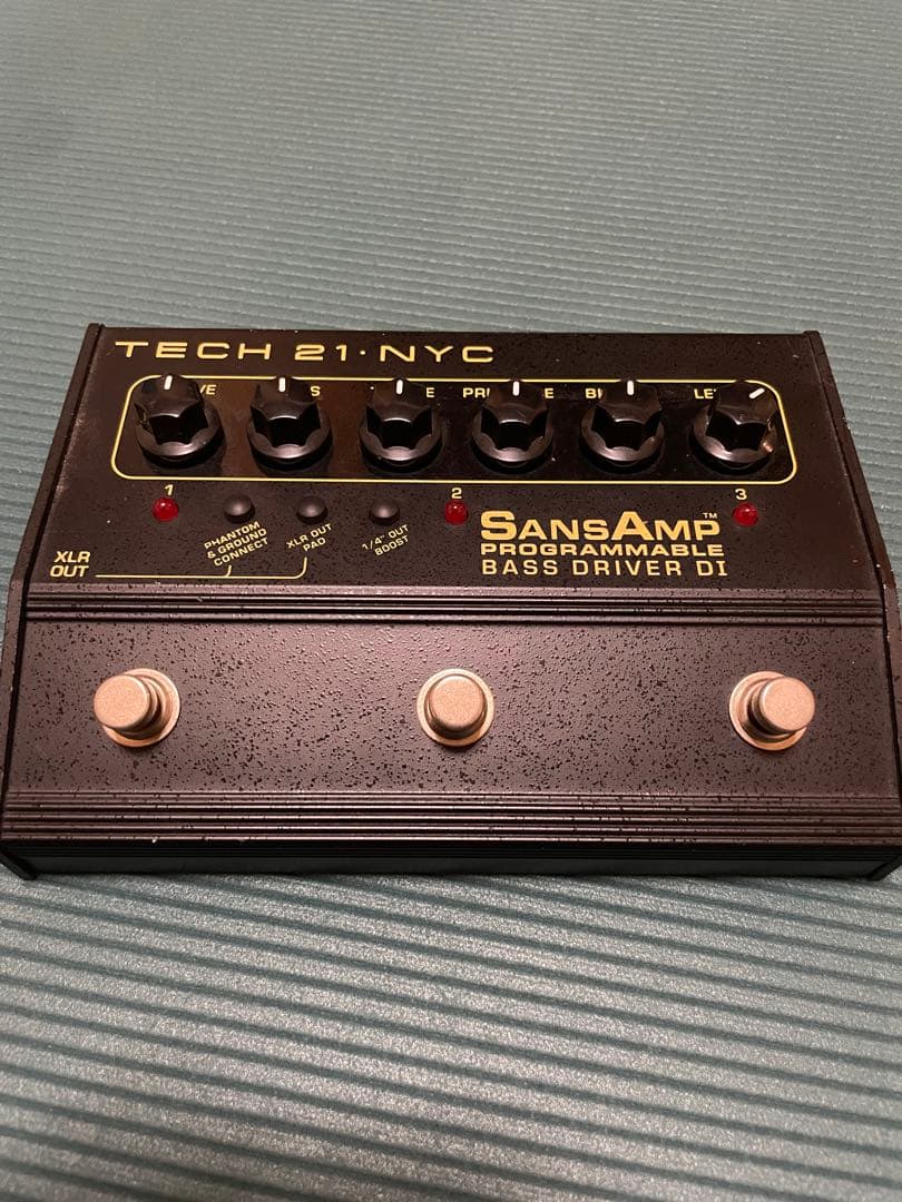 ギター Tech21 Sansamp Programmable Bass D