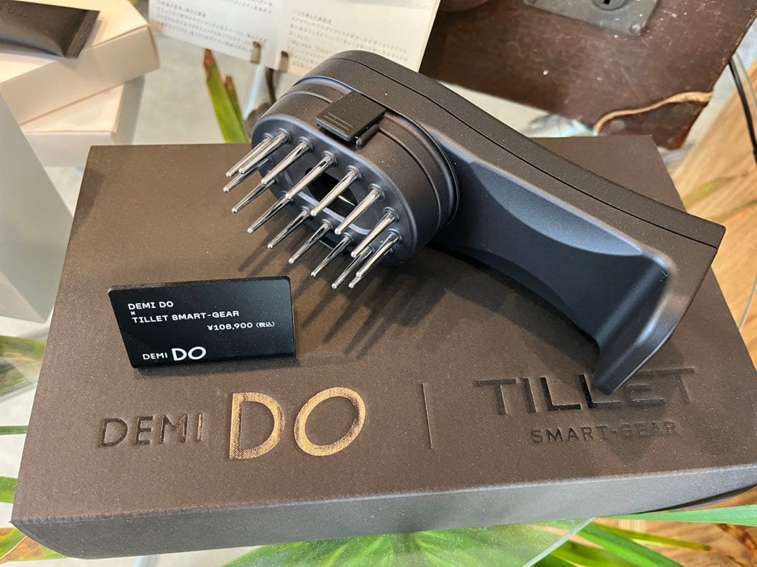 【新品未使用】DEMI DO TILLET SMART-GEARデンキバリブラシ