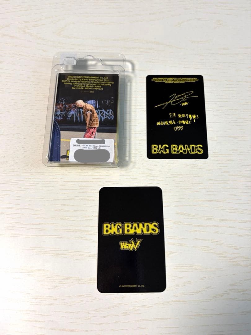 WayV威神V BIG BANDS ヤンヤン SMini mumoトレカ付き - メルカリ