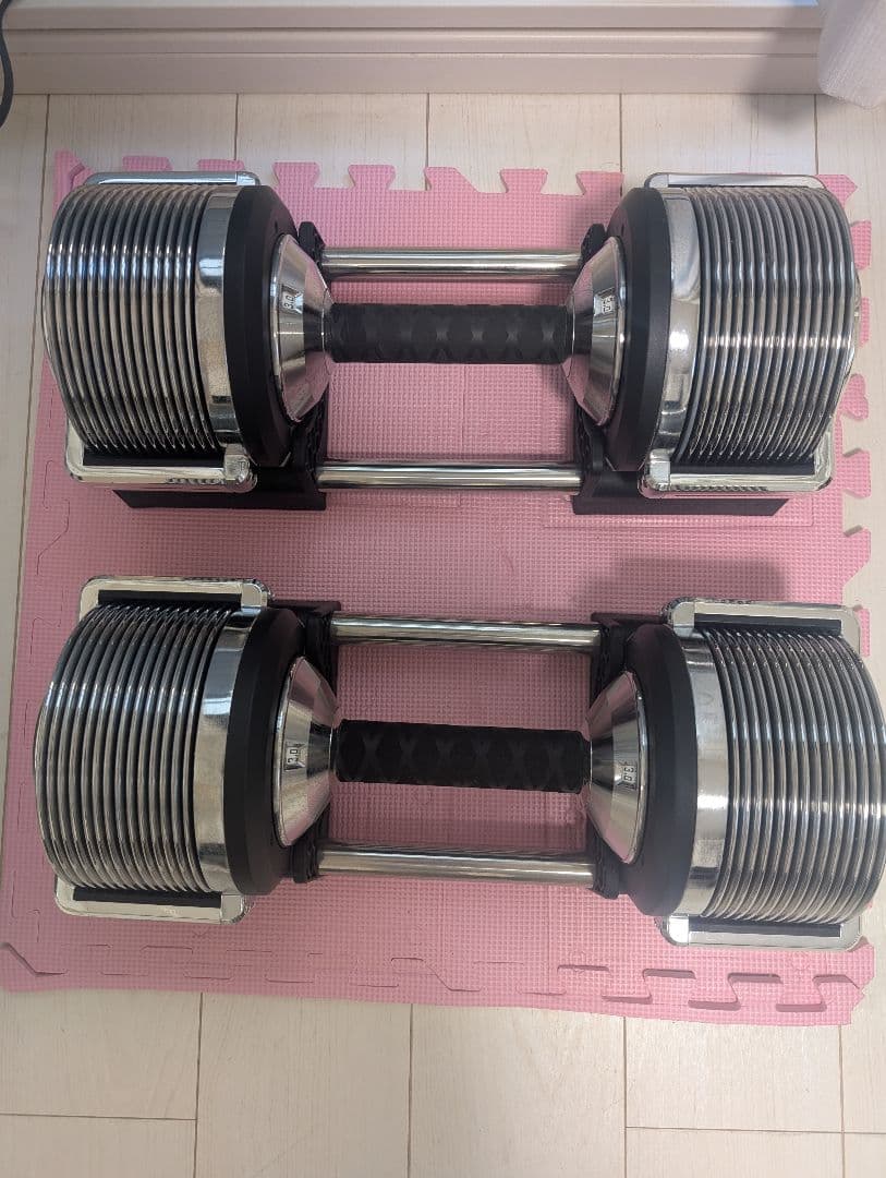 【送料込】ライシン 32kg 1kg刻み 可変式ダンベル NO.2 ライシン メタルダンベル 1kg刻み 32kg、販売開始いたしました！