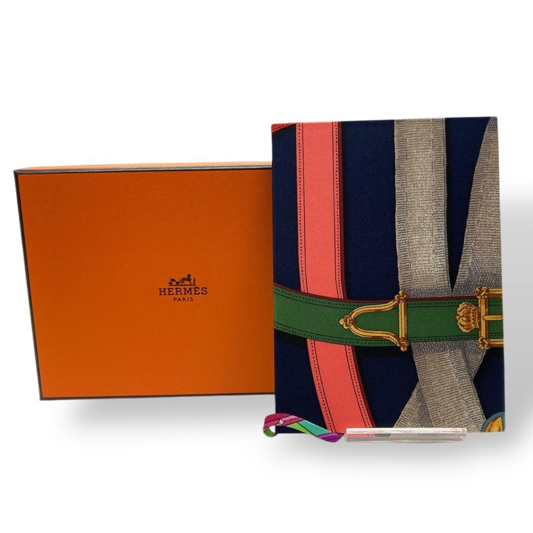 【新品・未使用】HERMES　手帳　メモ帳　ノート シルク