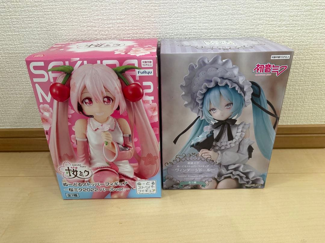 初音ミク 桜ミク ぬーどるストッパー ヴィンテージドール セット