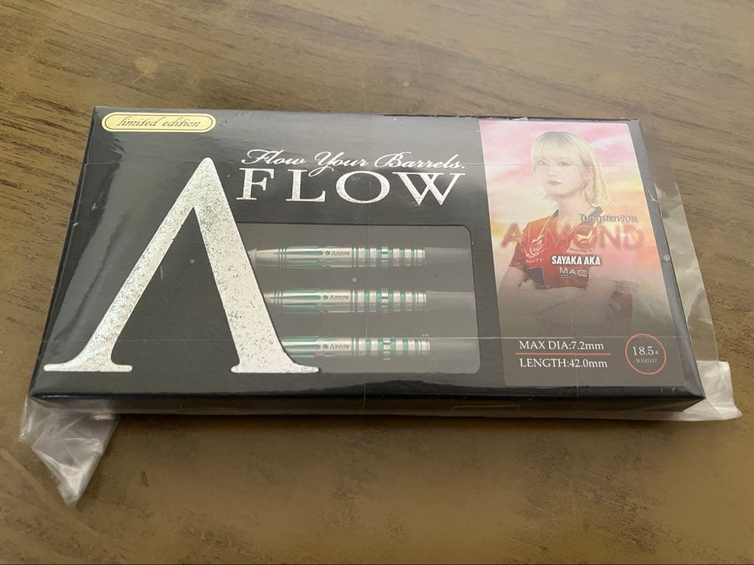 【ダーツ】ダイナスティー アーモンド 阿嘉紗香モデル 100SET限定品 ダーツ バレル DYNASTY A-FLOW CT TYPE ALMOND Limited Edition