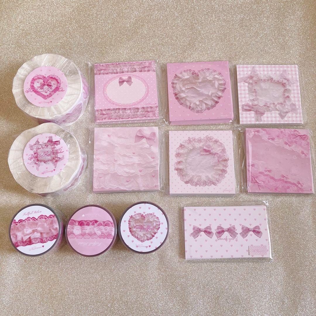 週末限定値下げaromantic様 新作 ロールシールPETテープ メモ カード