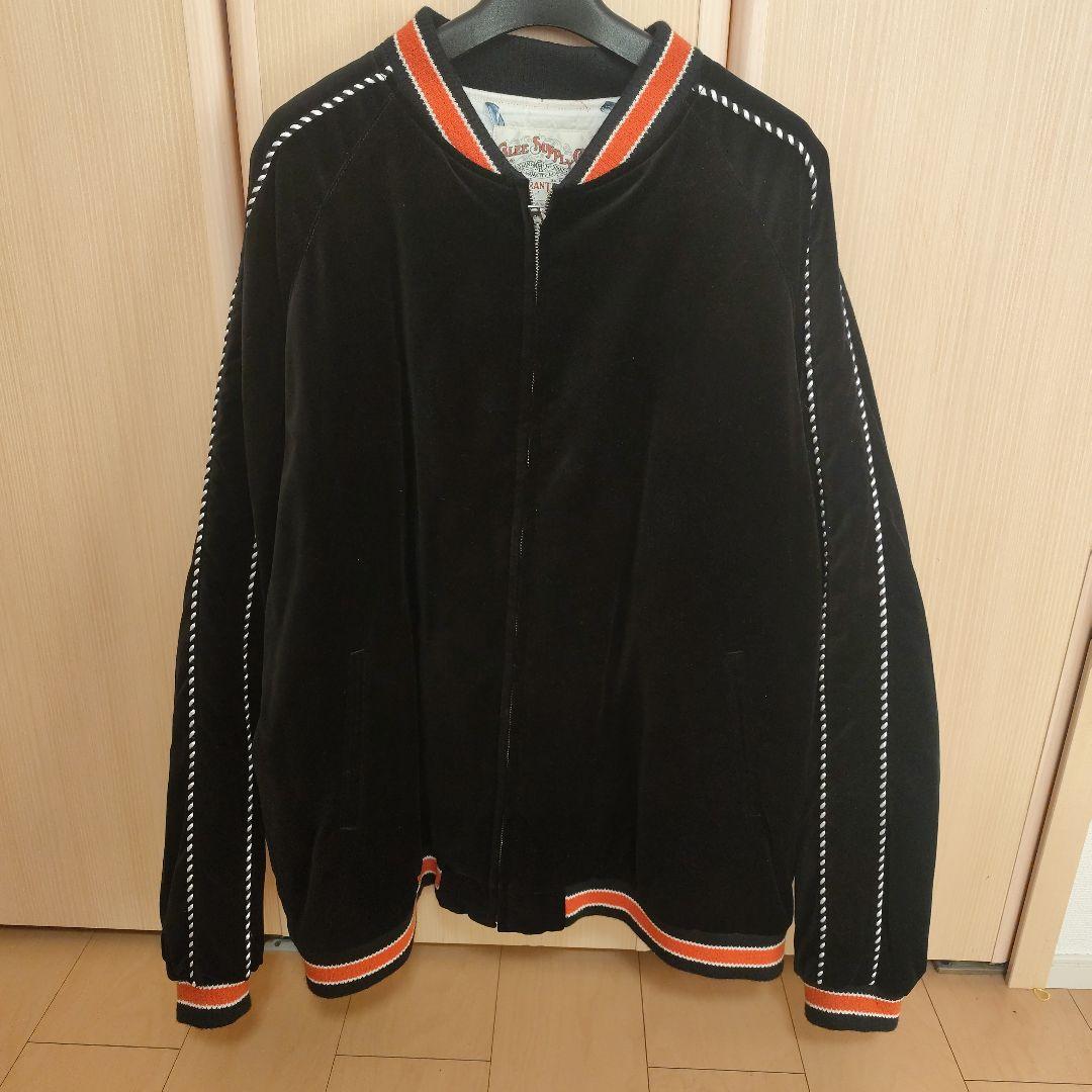 clee Supply Co. ブラックベロアジャケット XX-Large