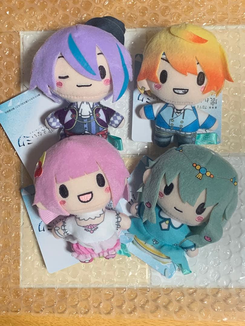プロジェクトセカイ 劇場版 ワンダショ ふわぷちマスコット 全4種セット　② プロジェクトセカイ カラフルステージ！ feat. 初音ミク ふわぷち