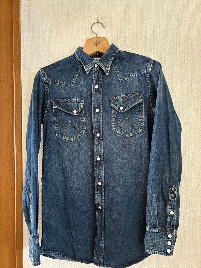 Wrangler リアルマッコイズ デニムシャツ ラングラー ヴィンテージ 復刻