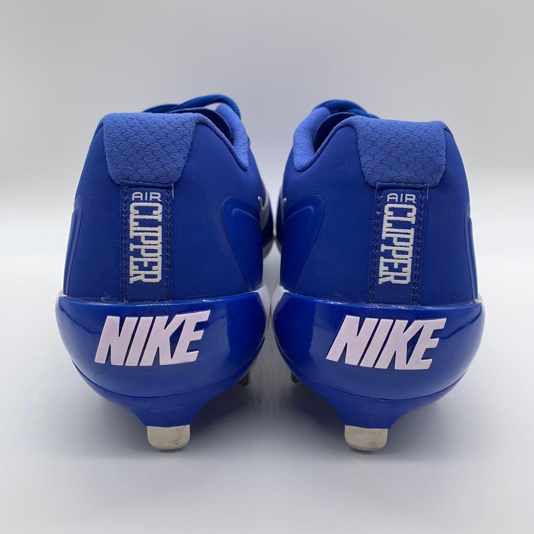NIKE 野球 スパイク 金具 ブルー 青 27㎝ ローカット 軽量 - メルカリ