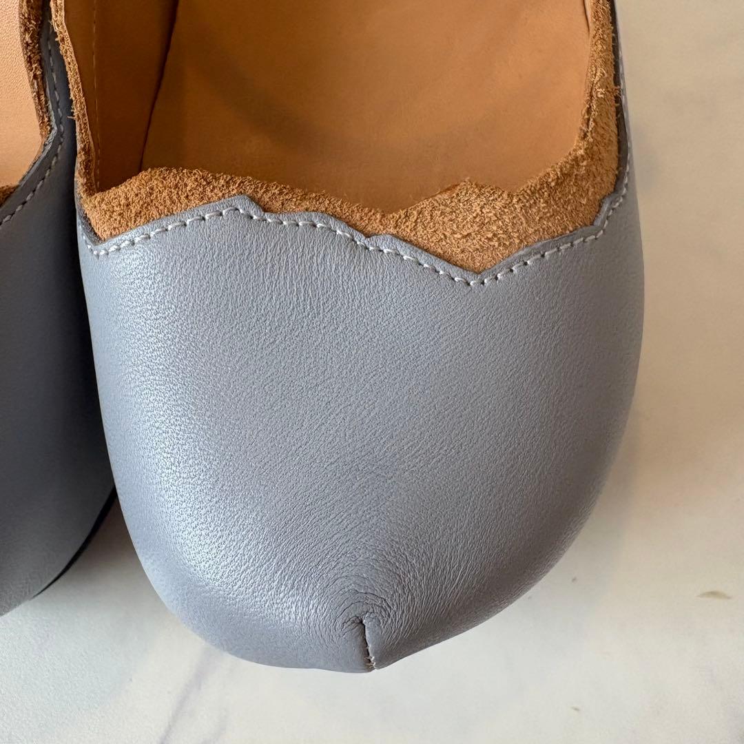 新品 ミハラヤスヒロ 定価4.6万円 ダックヒール パンプス アヒル 24cm