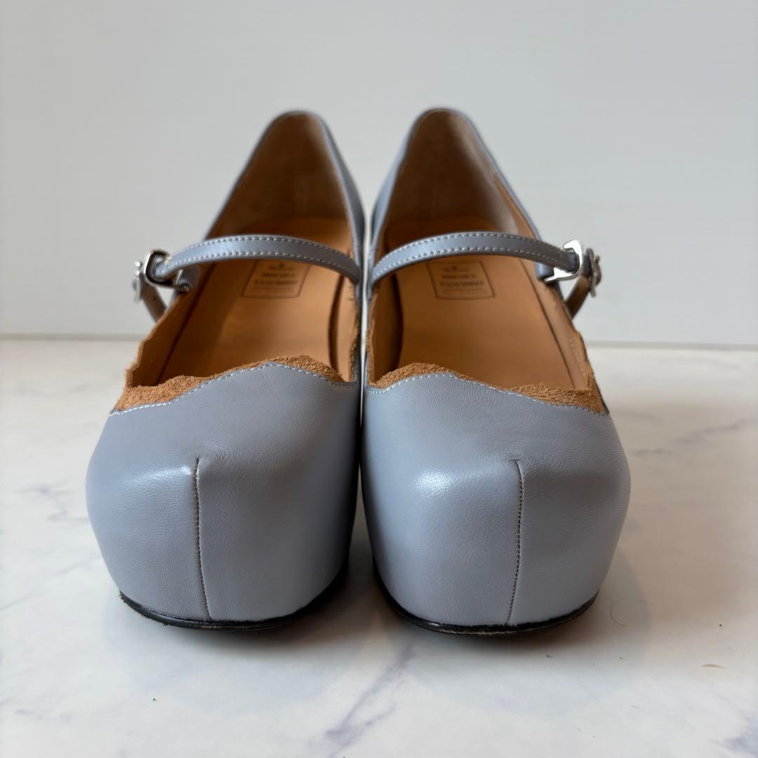 新品 ミハラヤスヒロ 定価4.6万円 ダックヒール パンプス アヒル 24cm