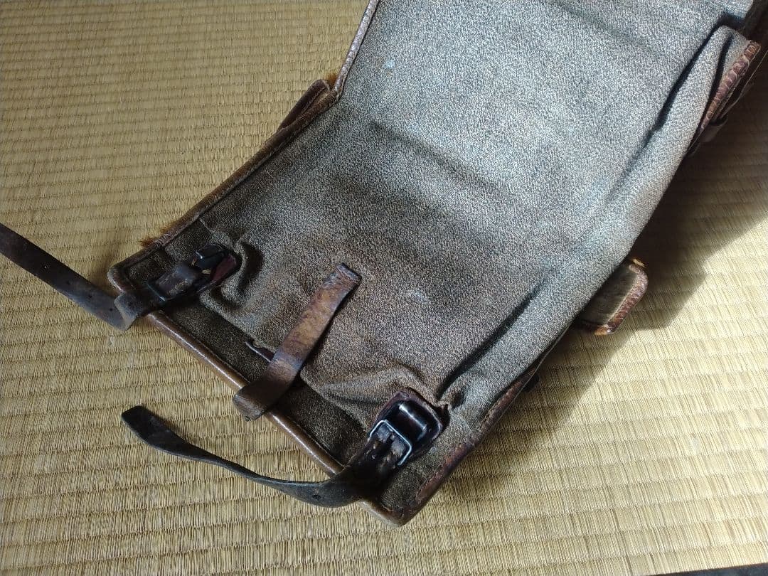 militaria: 1943年製 スイス軍馬毛リュック ディスプレイ ミリタリー