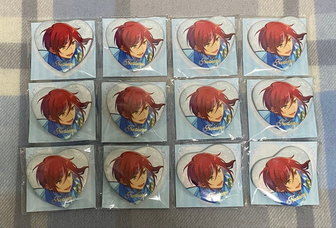 【新品未開封】 あんスタ 中国 3周年 限定 誓約缶 ハート缶 逆先夏目