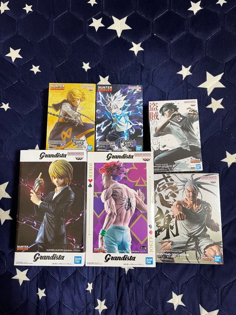 HUNTER×HUNTERプライズフィギュア　ヒソカ　クラピカ　クロロ　キルア 2025年6月発売最新プライズ HUNTER×HUNTER Grandista-ヒソカ- 一番くじ
