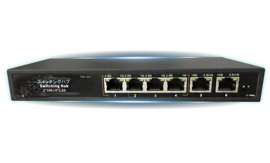 TOKAIZ スイッチングハブ 2026年最新 10GアップリンクTSH-10G