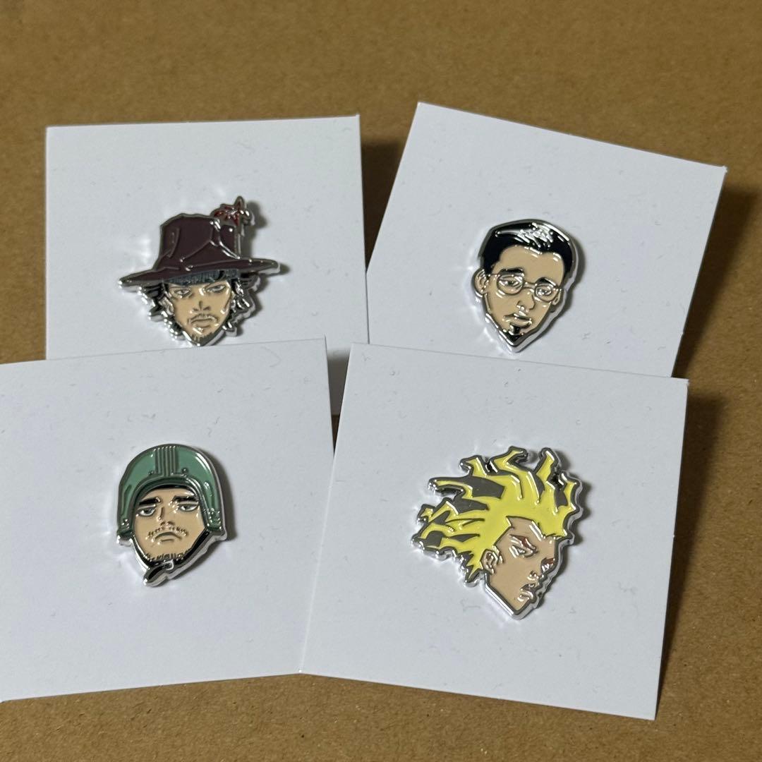 King Gnu CEN+RAL TOUR 2026 ピンズ 4種セット - メルカリ