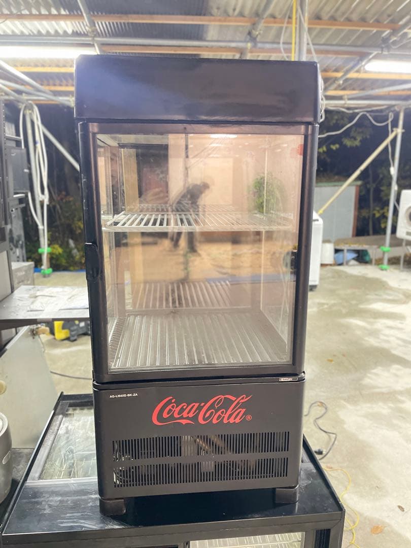 1*4様 Coca-Cola AG-LI54XE-BK-ZA 楽天市場】【中古】2011年製 サンデン 照明付 冷蔵ショーケース AG