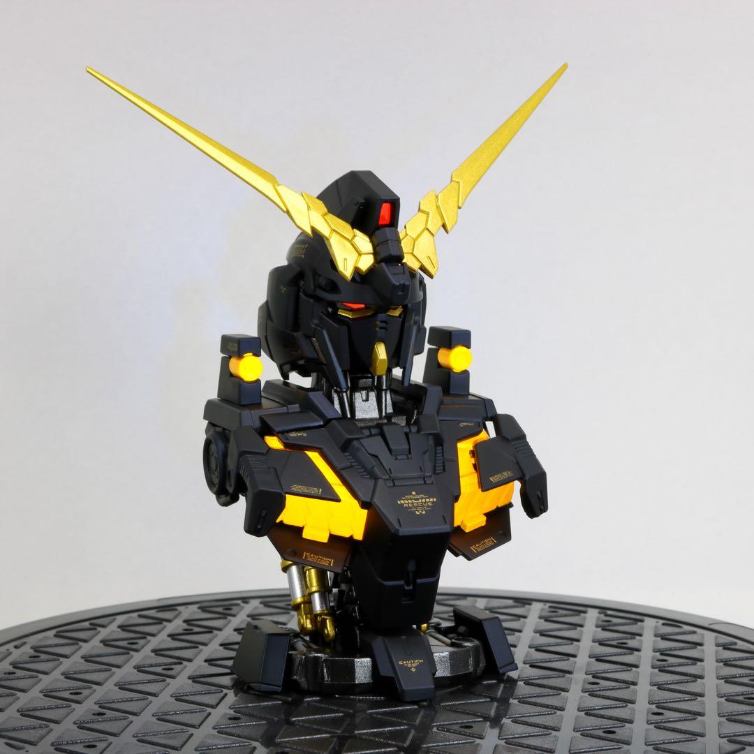 メカニカルバスト バンシィ デストロイモード ガンプラ 塗装済み