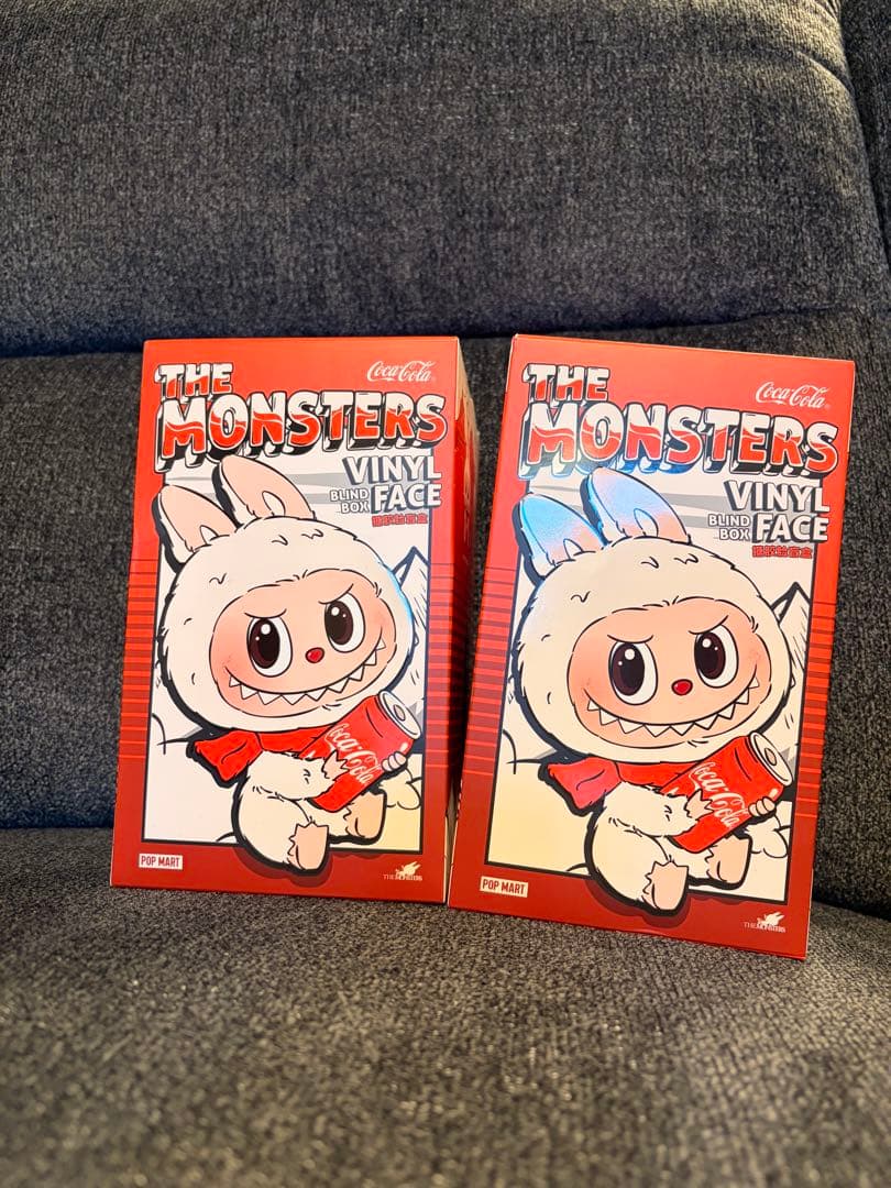 POPMART コカコーラ　ラブブ　新品未開封　2個セット ⭐️メルカリ特別セット価格【正規品・新品未開封】ラブブ Big into