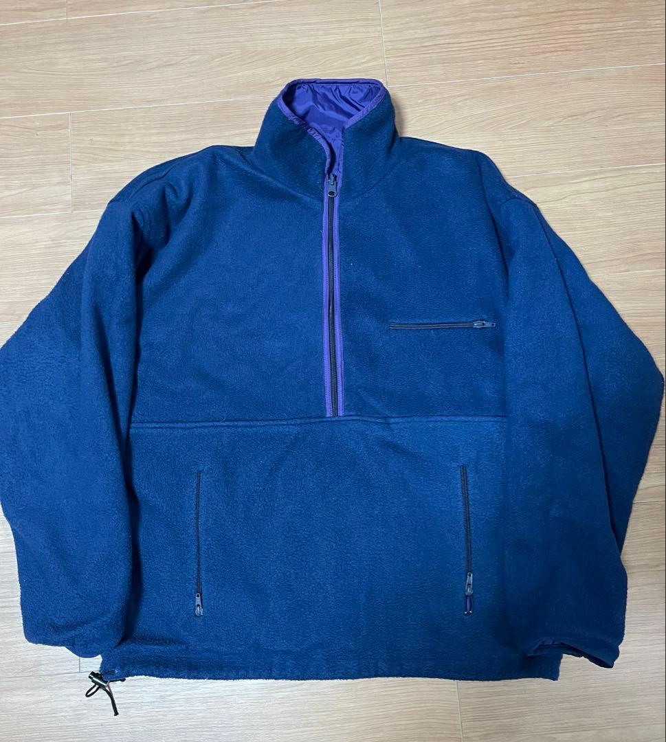 90s OLDGAP グリセード型フリースプルオーバー リバーシブル - メルカリ