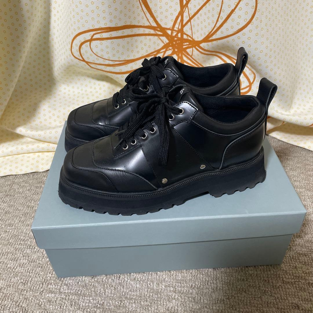 OAO SCULP TANK スカルプタンク 25cm OAO公式ストア】SCULP TANK (スカルプタンク) | レザーシューズ Black