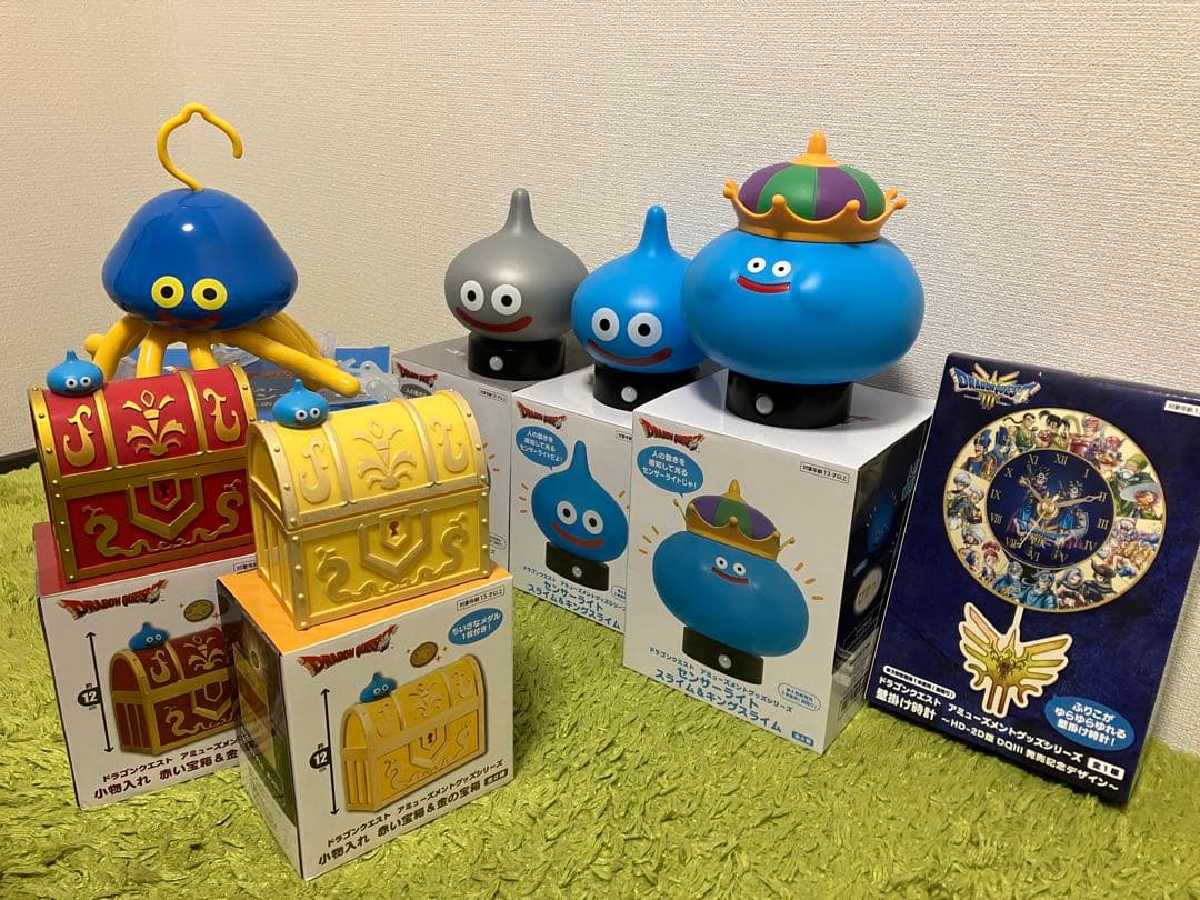 ドラクエプライズまとめ　センサーライト、小物入れ他