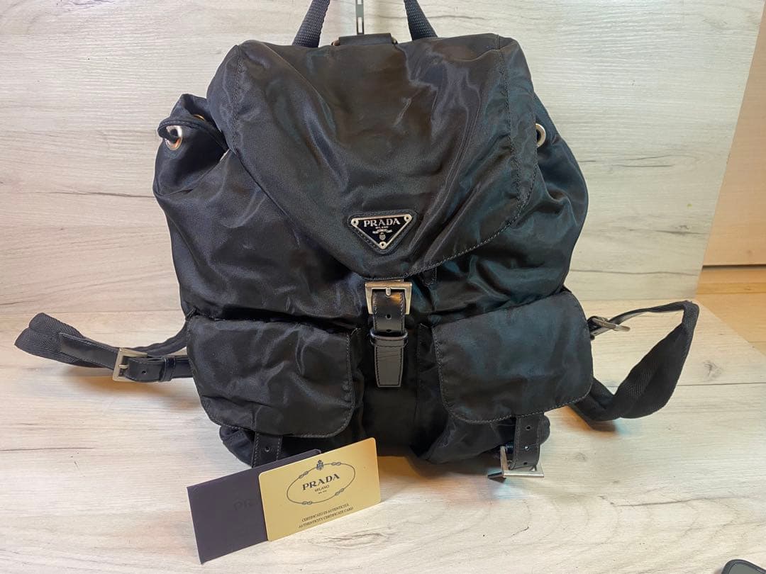 PRADA プラダ　リュックサック　ナイロン　ブラック　デイパック　黒 楽天市場】【バッグ】PRADA プラダ バックパック リュックサック