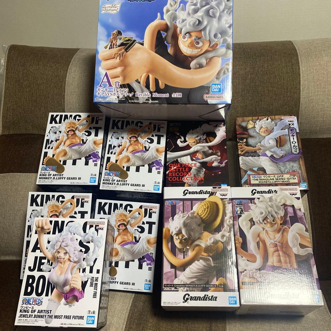 ワンピース フィギュア セット モンキー・D・ルフィ ボニー