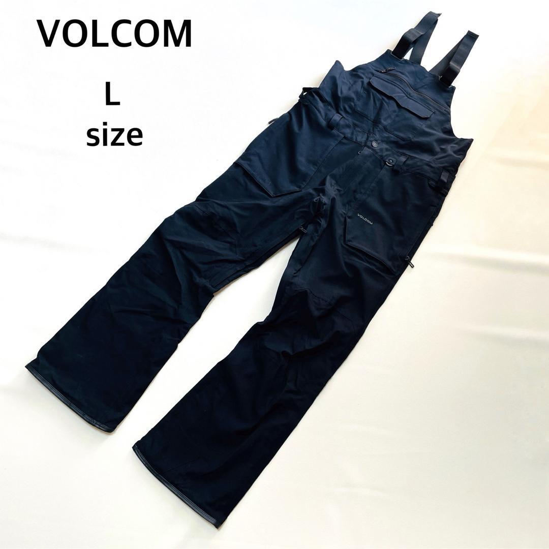 6696 ボルコム　ビブパンツ 24年モデル　スノボウェア メンズ ブラック