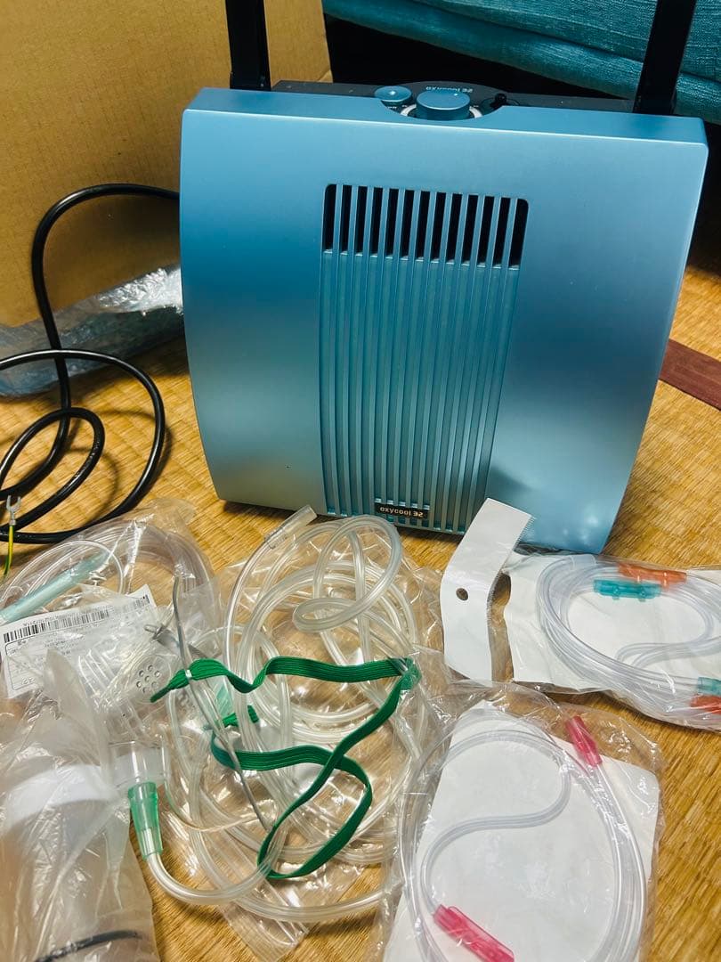 OXYCOOL32 高濃度酸素濃縮器 okisiku-ru 32 オキシクール32 EX フルセット（小型酸素濃縮機）安心安全 日本製 酸素