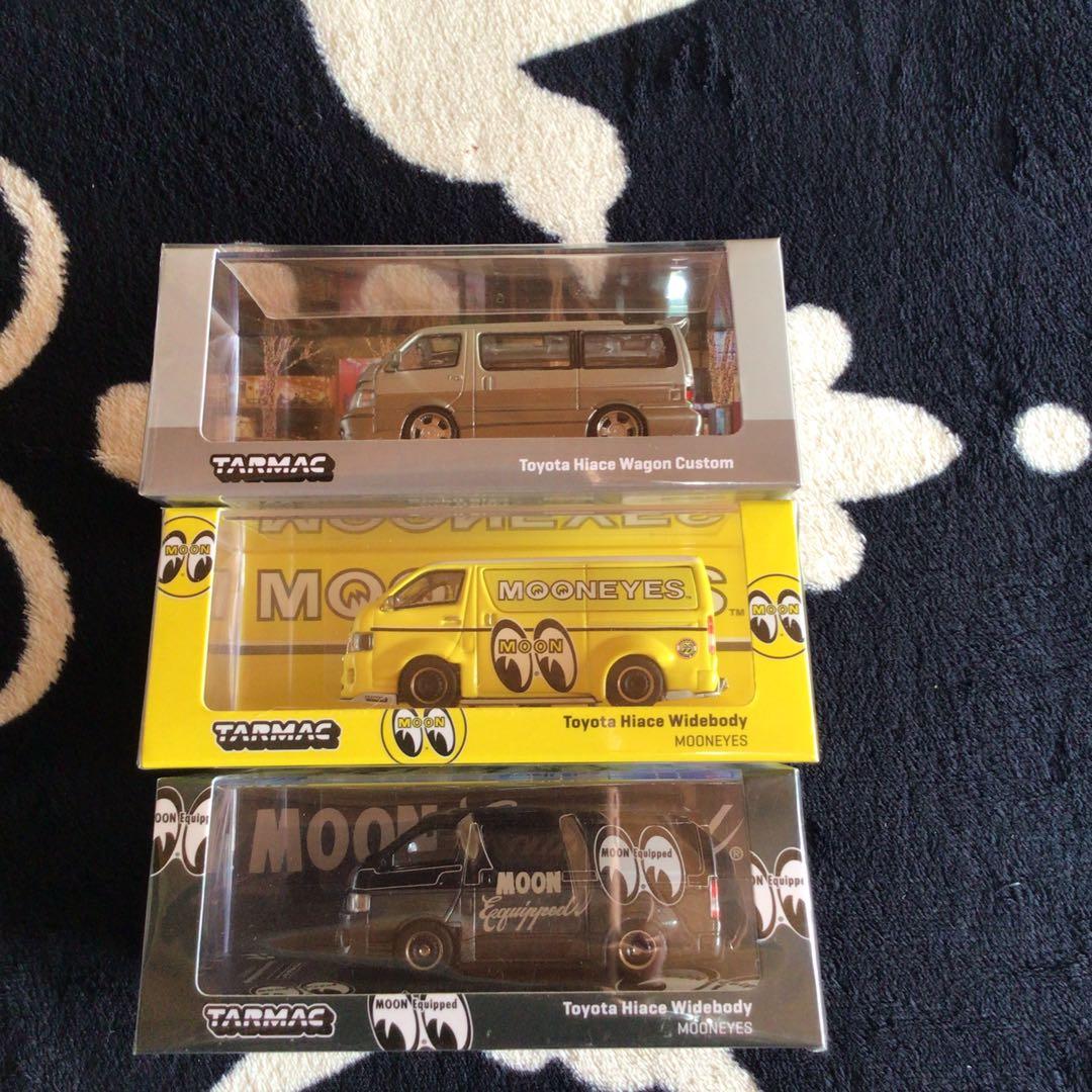 tarmac ターマック トヨタ ハイエース 3台セット　1/64 ターマックワークス 1/64スケール ハイエース ワイドボディ 東京