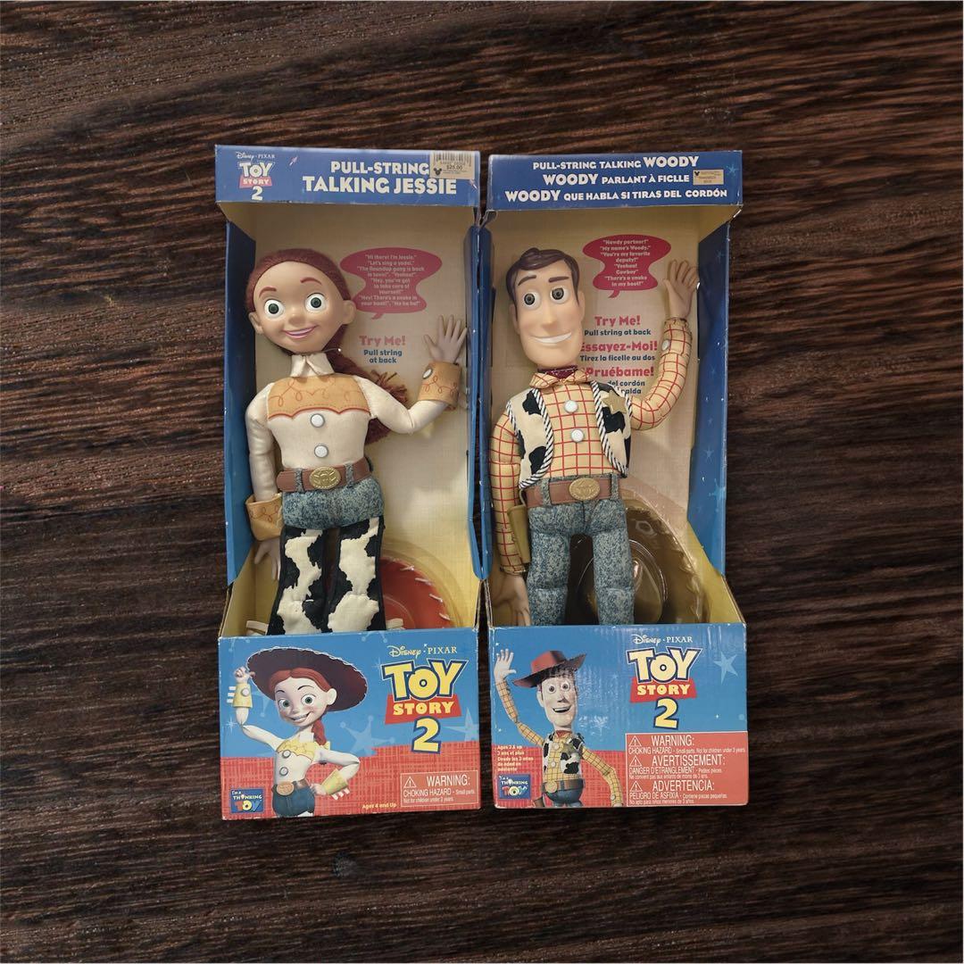 トイ・ストーリー2 ウッディ＆ジェシー トーキング人形