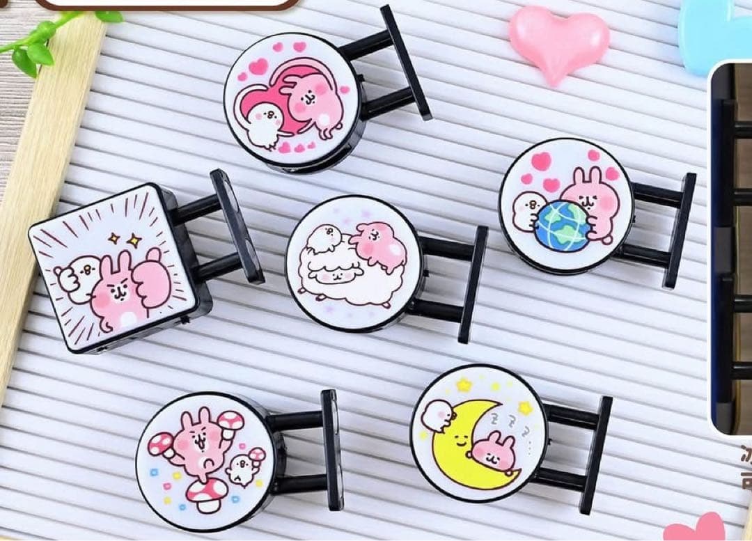 台湾限定 カナヘイ LED両面小箱用マグネット 9個セット