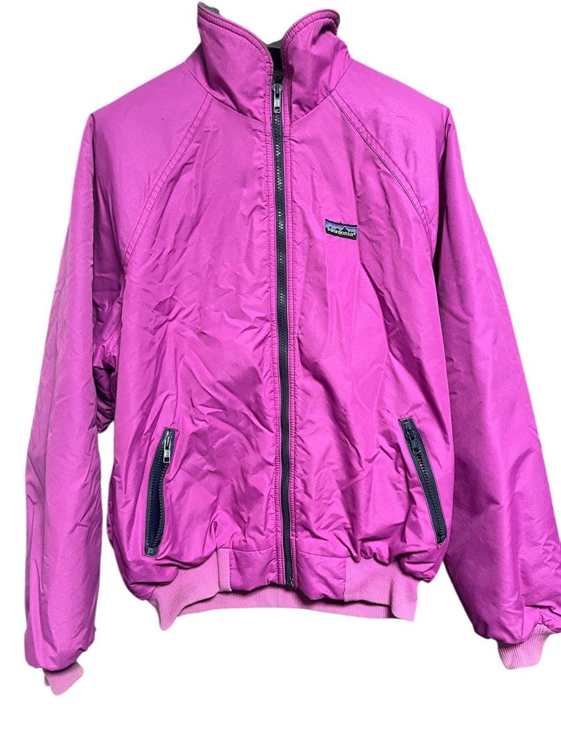 USA製 80s パタゴニア シェルドンシンチラジャケット 三角タグ