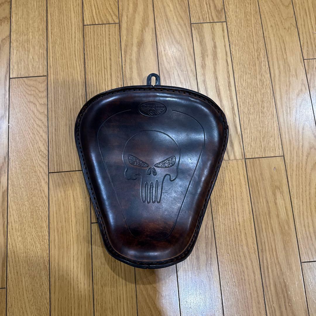 dhカスタム スポーツスター ソロシート スカル ビンテージ XL1200X