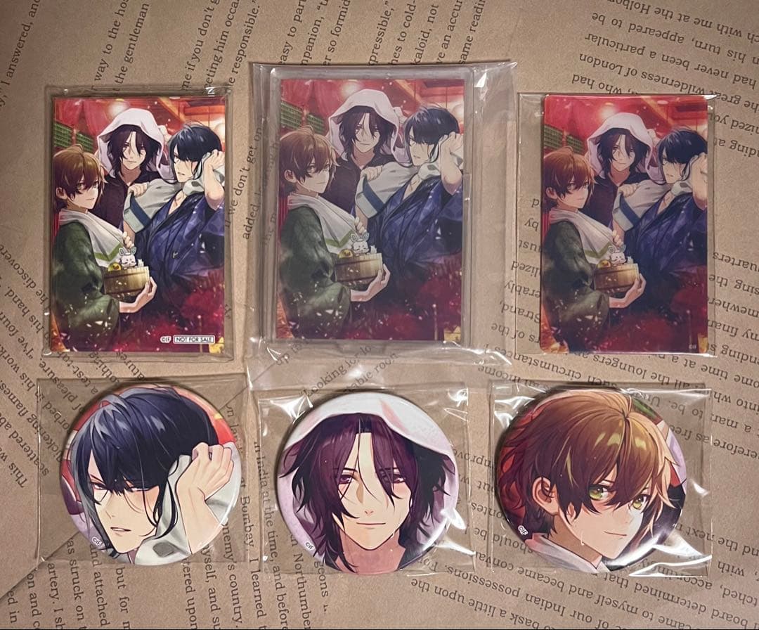 オランピアソワレ Catharsis アニメイト 特典 璃空 縁 時貞 - メルカリ