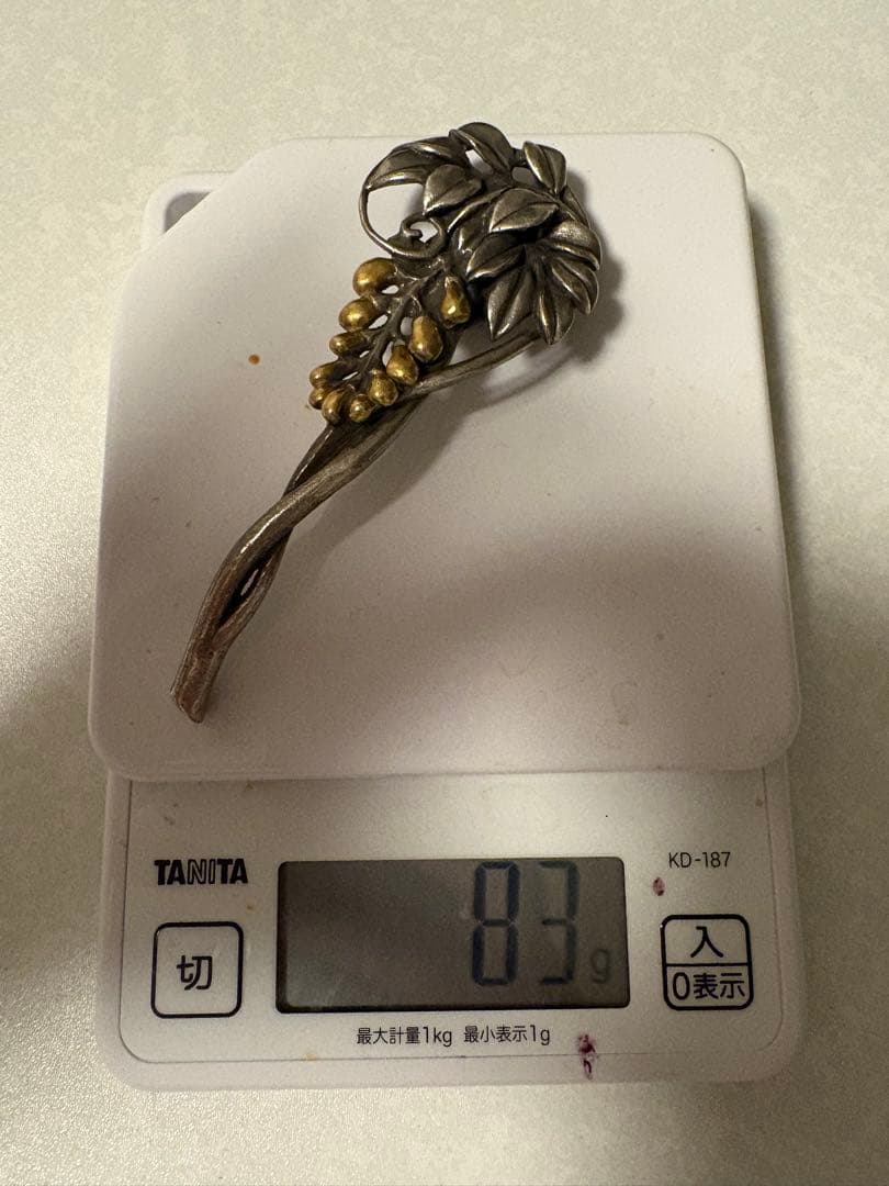 純銀製　栓抜き　83g