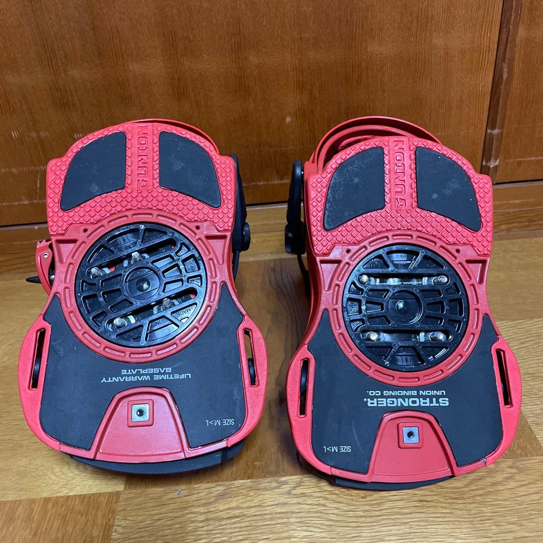 union ユニオン FORCE TEAM ビンディング フォース チーム 赤