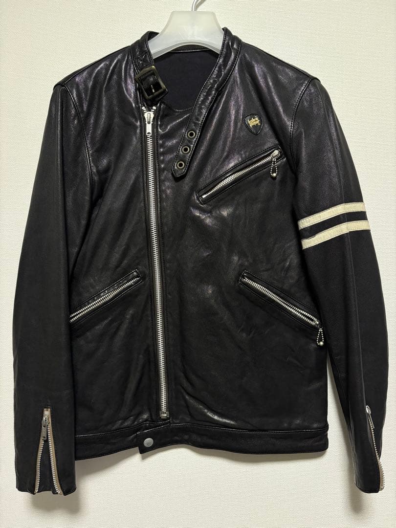 ■HYSTERIC GLAMOUR ゴートレザー シングル ライダース S 楽天市場】S【HYSTERIC GLAMOUR ヒステリックグラマー ラムレザー