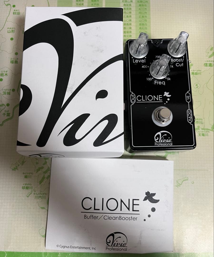 vivie CLIONE クリーンブースター エフェクター Vivie ( ビビー ) CLIONE バッファー/ブースター 送料無料 | サウンド
