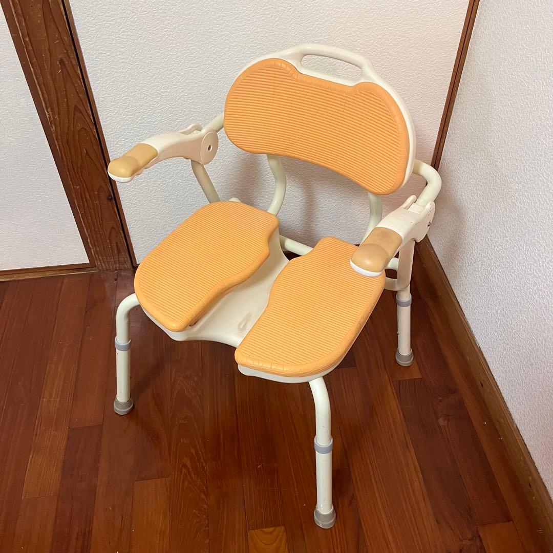 良品 アロン化成 ひじ掛け付 シャワーイス HP 介護