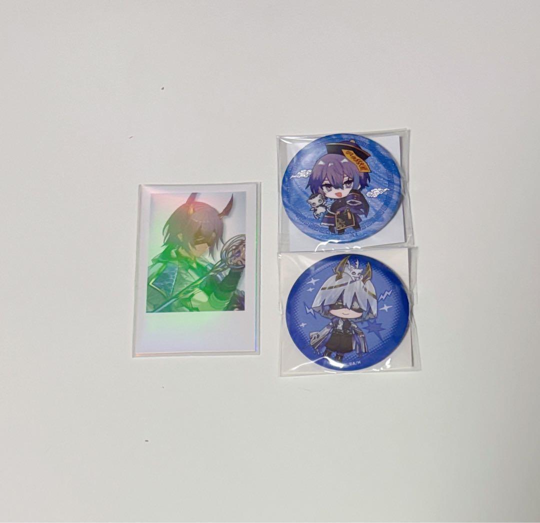 にじさんじ 小柳ロウ 缶バッジ チェキ - メルカリ