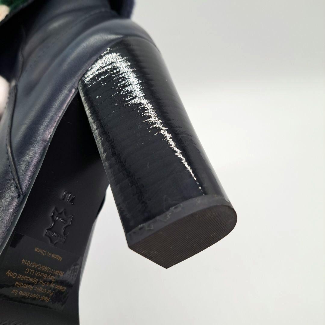 専用】トリーバーチ あったかボア ロングブーツ 10cmヒール 24cm