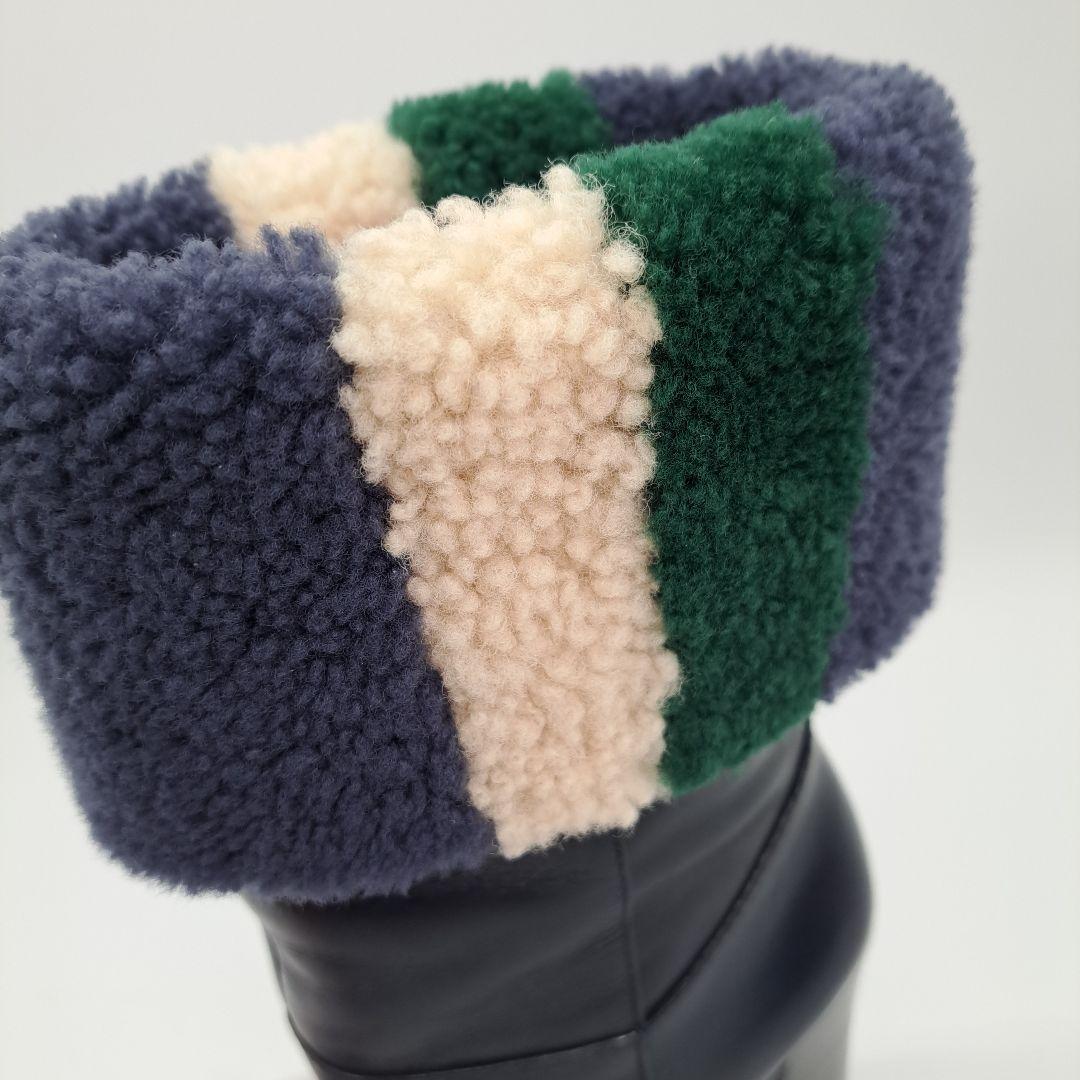 専用】トリーバーチ あったかボア ロングブーツ 10cmヒール 24cm