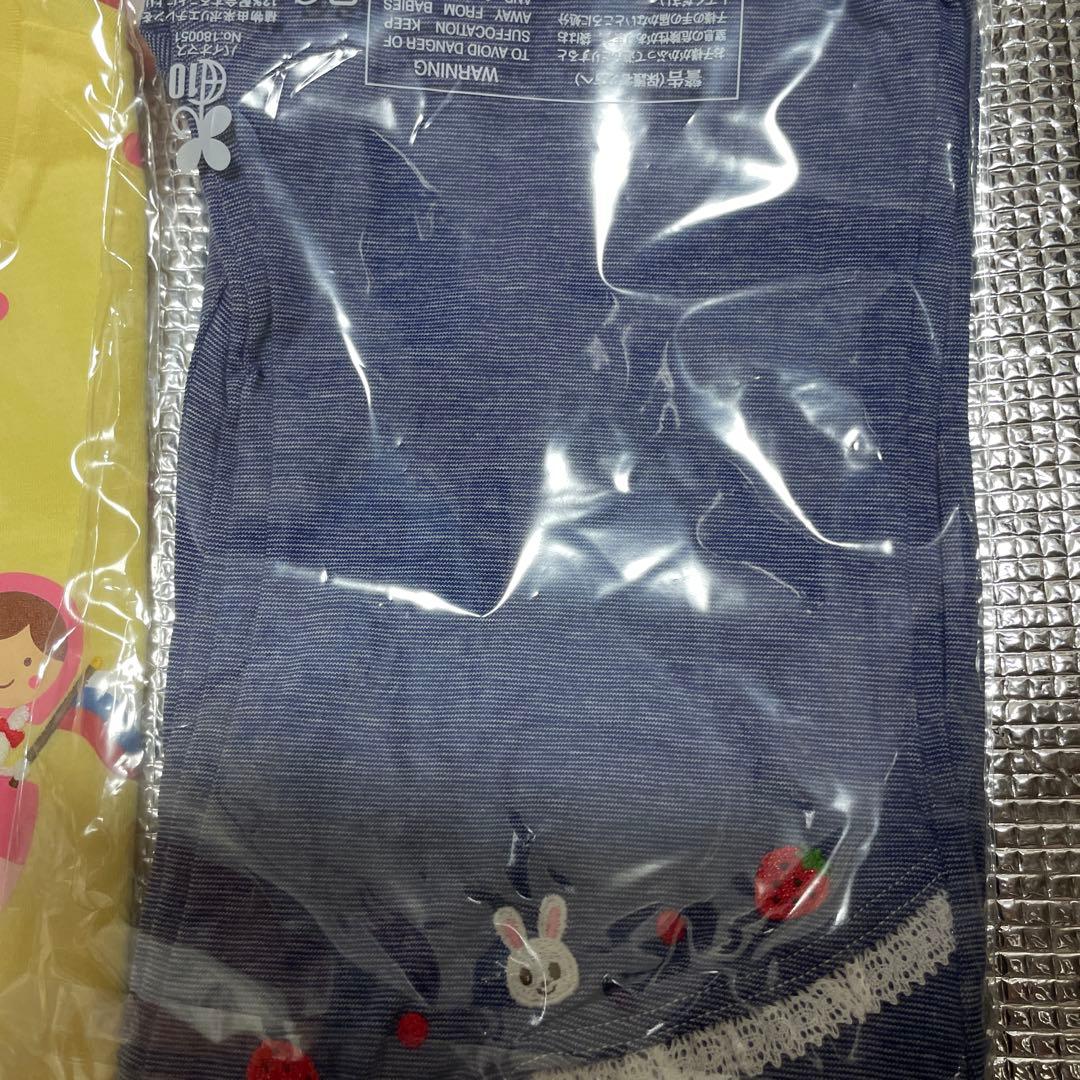 9/23コメントお値下げ済み 新品未開封 ミキハウス 夏物 4着 130