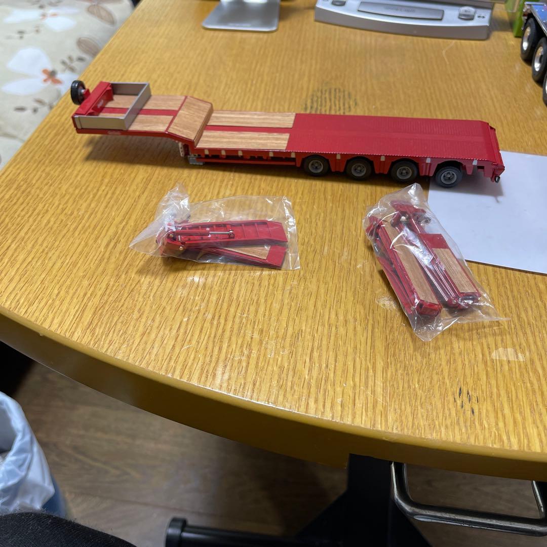 トレーラー模型 ４軸ヘッド無し50/1