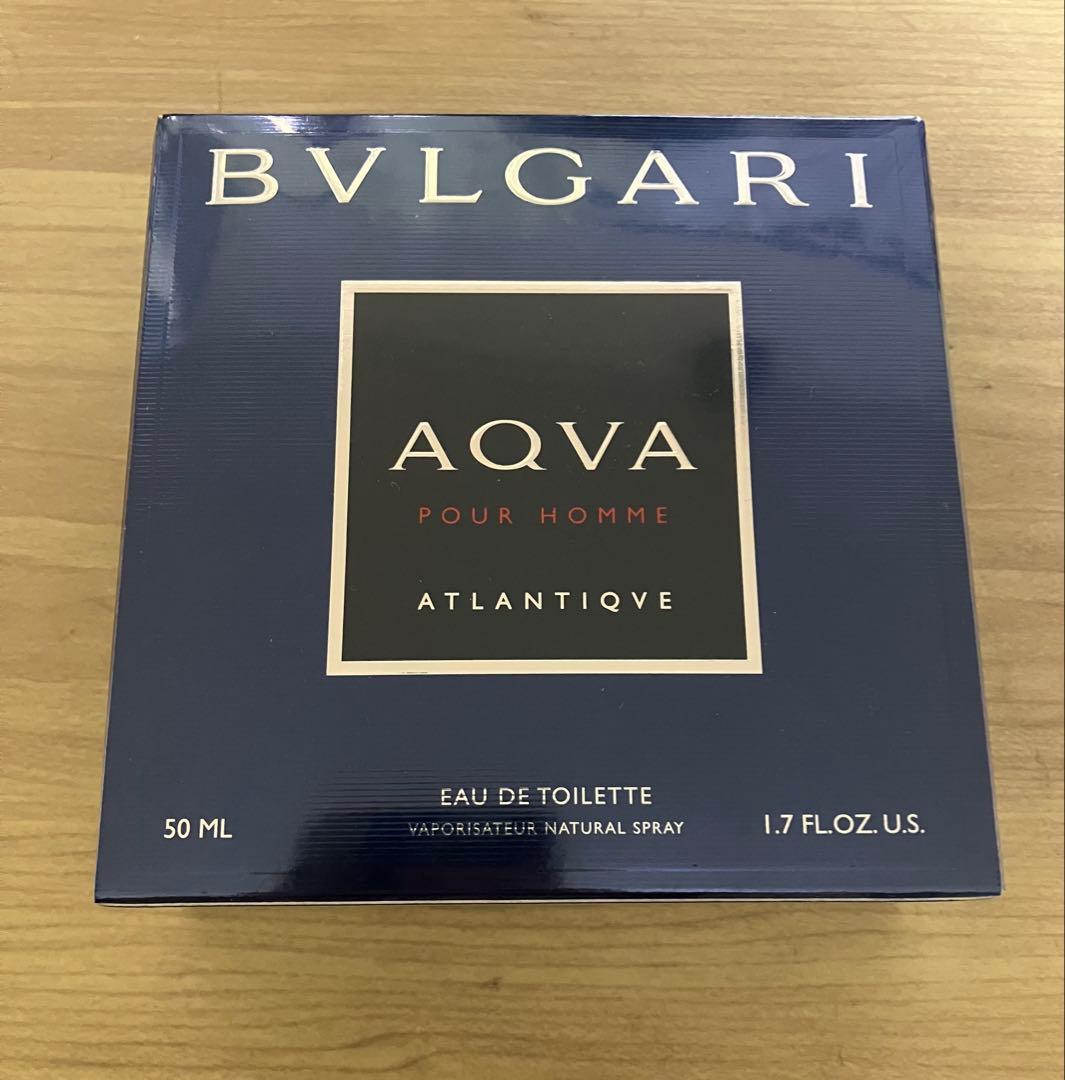 新品未使用 ブルガリ アクア プールオム アトランティック EDT 50ml