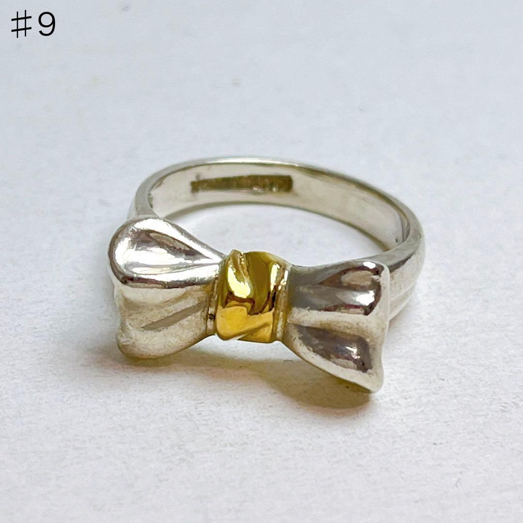 ティファニー リボン コンビ リング 925 750 9号 - メルカリ