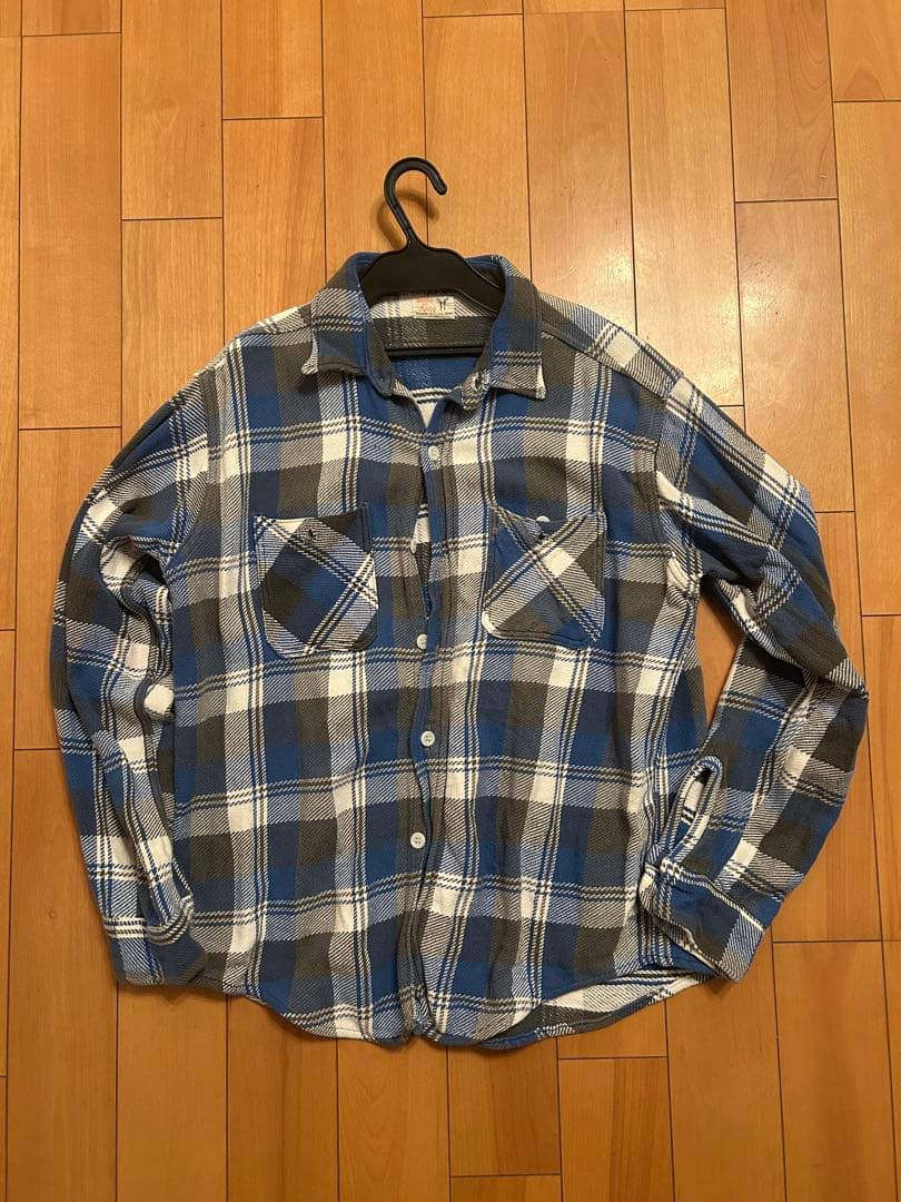 winter king ネルシャツ　チェックシャツ　ヴィンテージ　60s 50s