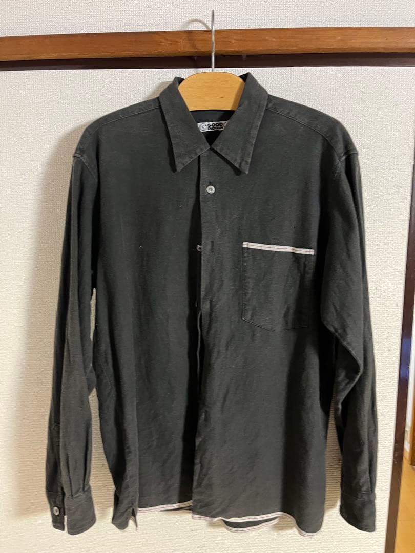 GOOD ENOUGH ブラック長袖シャツ M