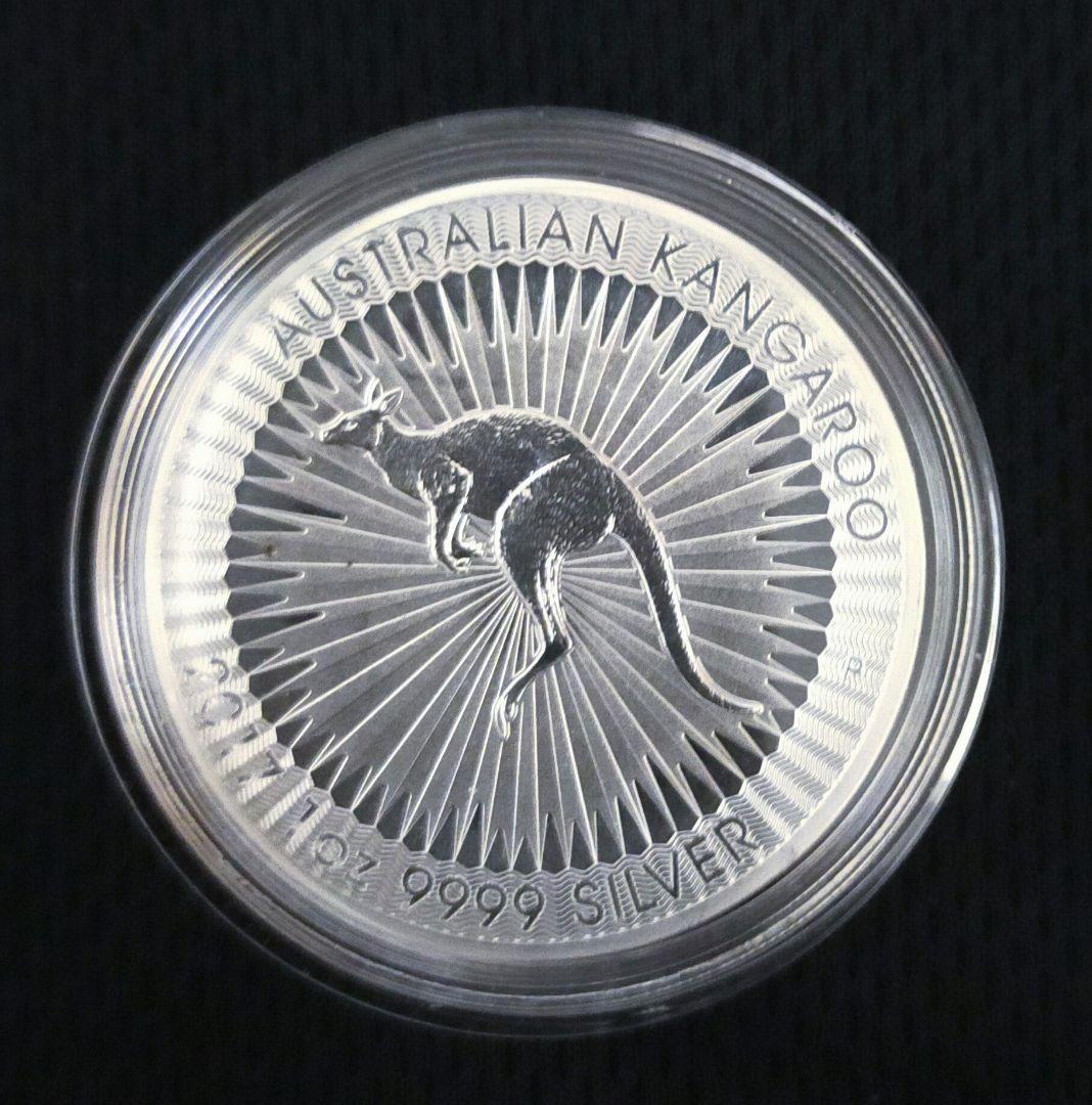 2017年 オーストラリア　カンガルー 純銀貨　1オンス